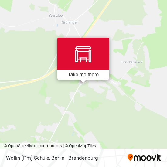 Карта Wollin (Pm) Schule