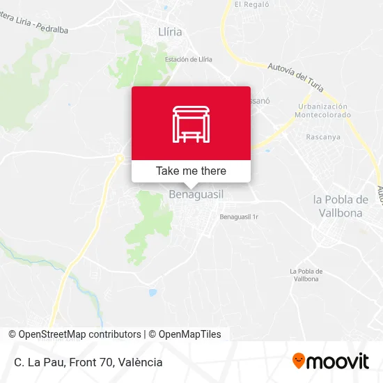 C. La Pau, Front  70 map