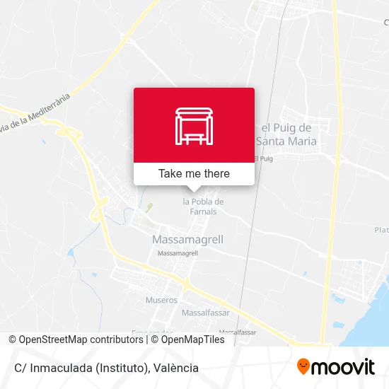 C/ Inmaculada (Instituto) map