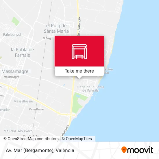 mapa Av. Mar (Bergamonte)