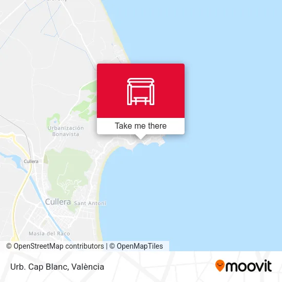 Urb. Cap Blanc map