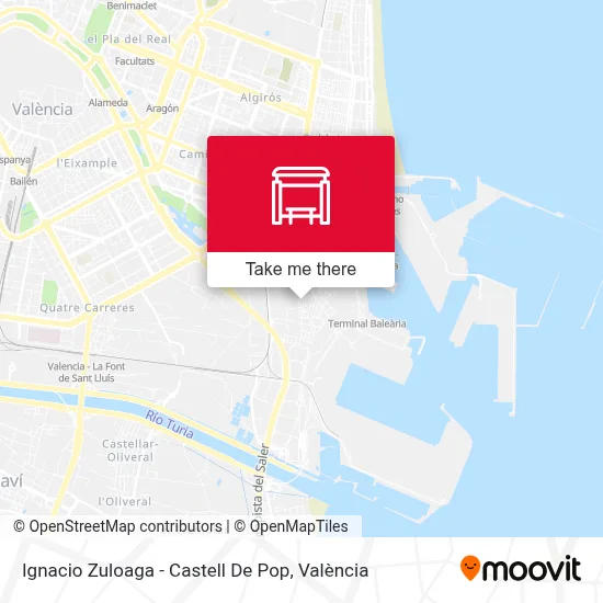 Ignacio Zuloaga - Castell De Pop map