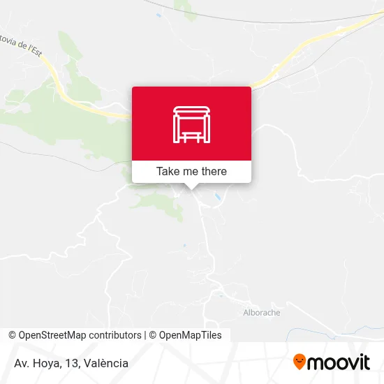 Av. Hoya, 13 map