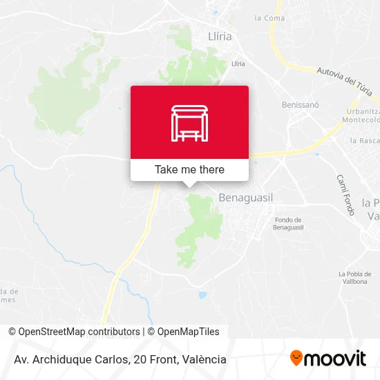 Av. Archiduque Carlos, 20 Front map