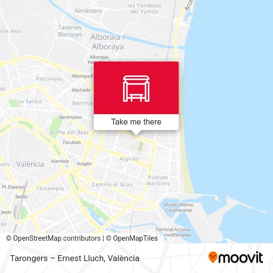 Tarongers – Ernest Lluch map