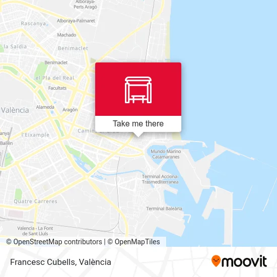 Francesc Cubells map