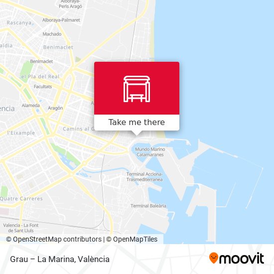 mapa Grau – La Marina