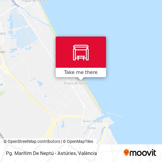Pg. Marítim De Neptú - Astúries map