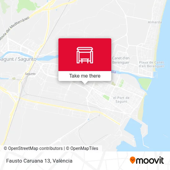 Fausto Caruana 13 map