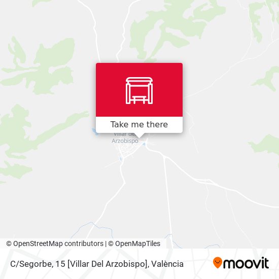 C / Segorbe, 15 [Villar Del Arzobispo] map