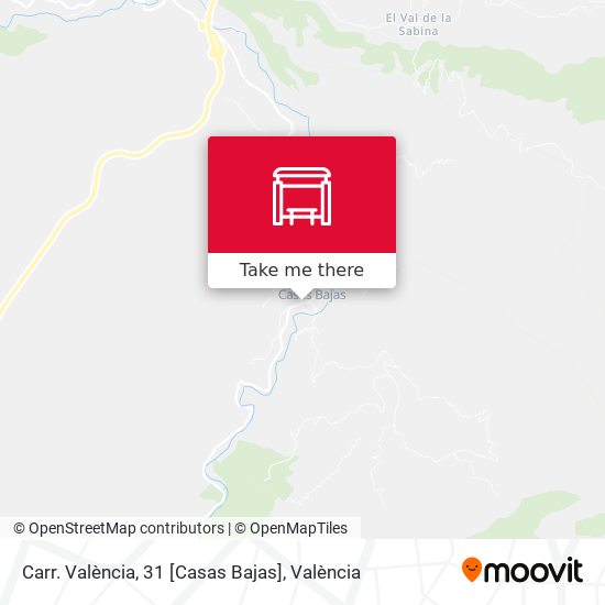 Carr. València, 31 [Casas Bajas] map