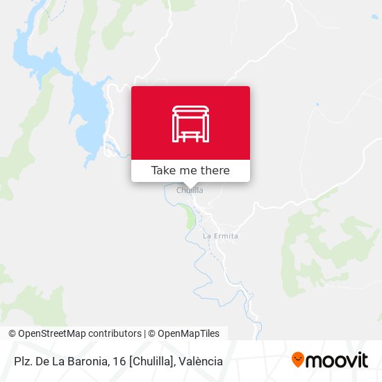 Plz. De La Baronia, 16 [Chulilla] map