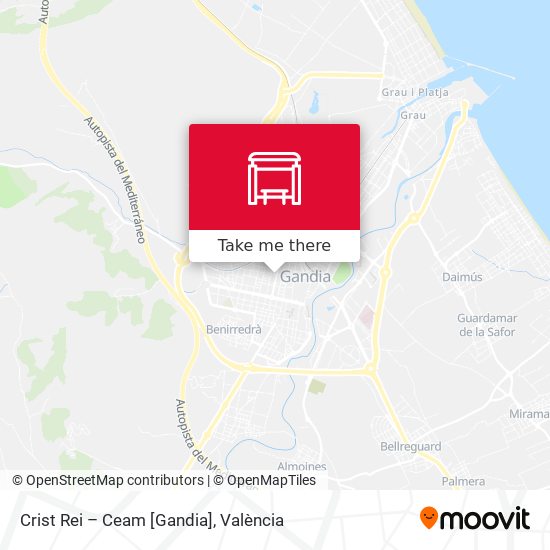 Crist Rei – Ceam [Gandia] map