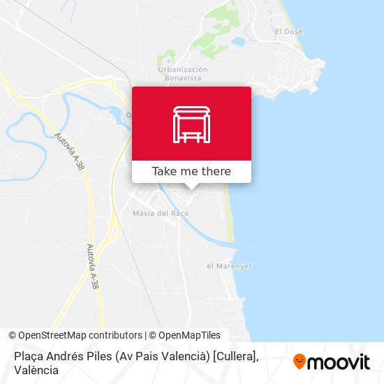 Plaça Andrés Piles (Av Pais Valencià) [Cullera] map