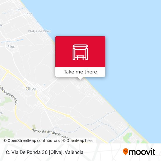 C. Via De Ronda 36 [Oliva] map