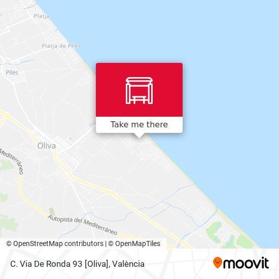 C. Via De Ronda 93 [Oliva] map