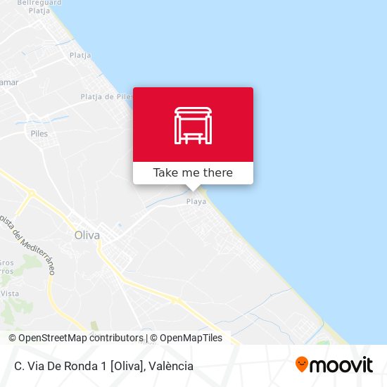 C. Via De Ronda 1 [Oliva] map