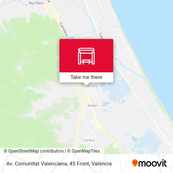 Av. Comunitat Valenciana, 45 Front map