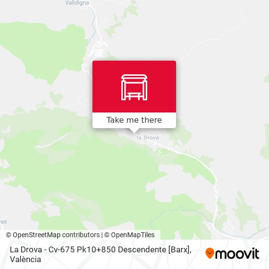 La Drova - Cv-675 Pk10+850 Descendente [Barx] map