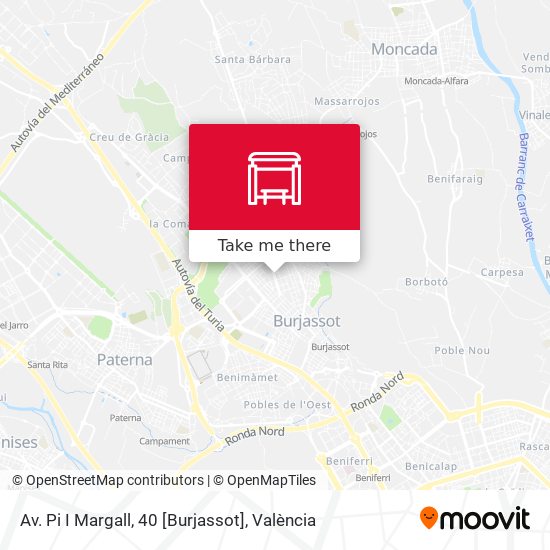 Av. Pi I Margall, 40 [Burjassot] map