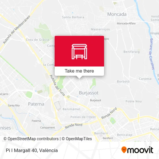 Pi I Margall 40 map