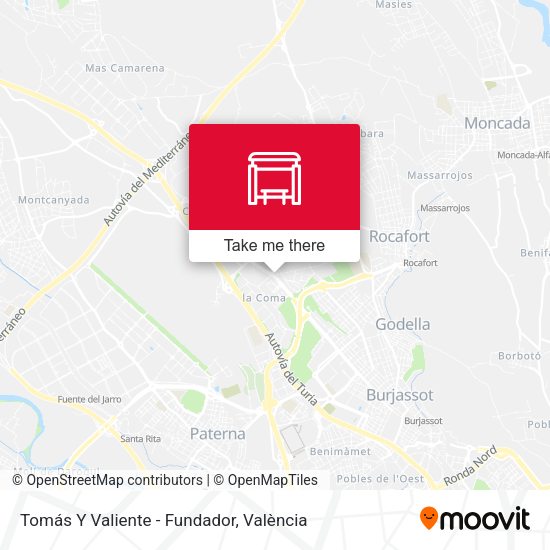 Tomás Y Valiente - Fundador map