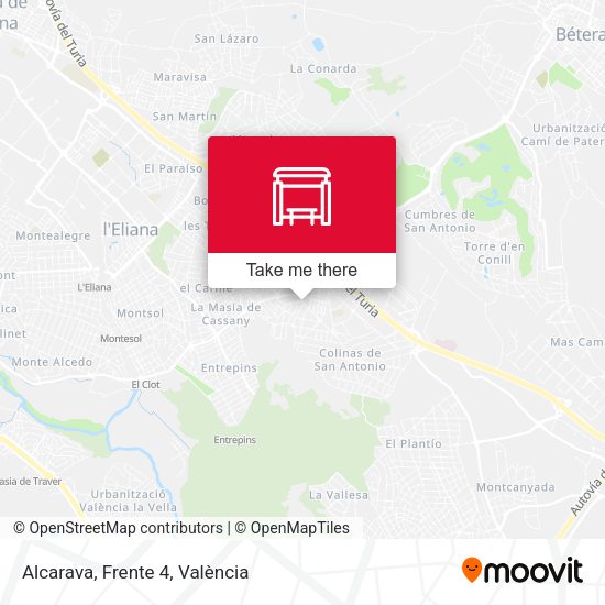Alcarava, Frente 4 map