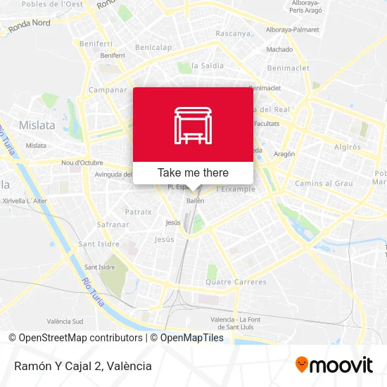 Ramón Y Cajal 2 map