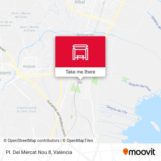 Pl. Del Mercat Nou 8 map