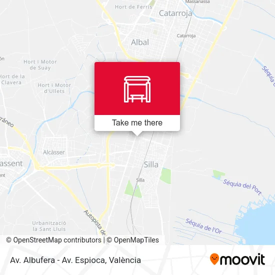 Av. Albufera -  Av. Espioca map