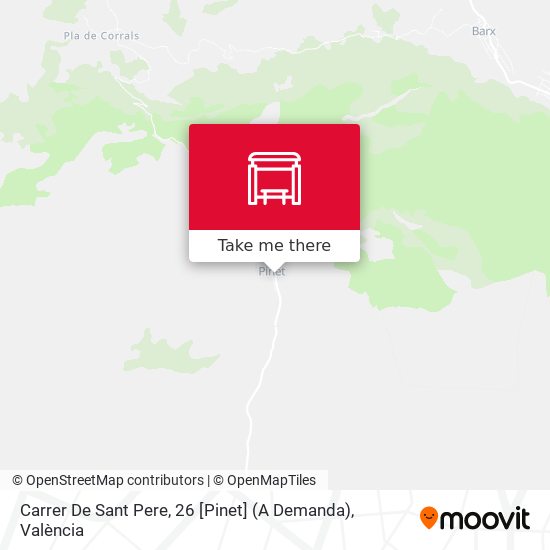 Carrer De Sant Pere, 26 [Pinet] (A Demanda) map