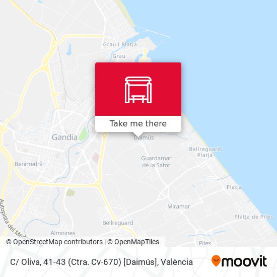 C/ Oliva, 41-43 (Ctra. Cv-670) [Daimús] map