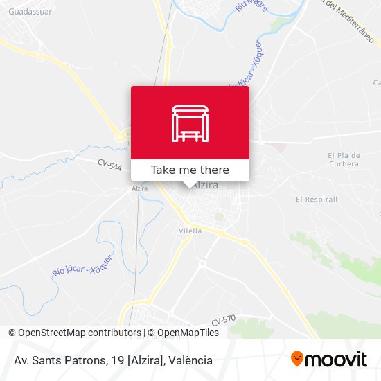 Av. Sants Patrons, 19 [Alzira] map