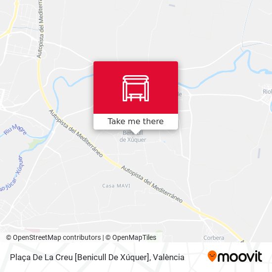 Plaça De La Creu [Benicull De Xúquer] map