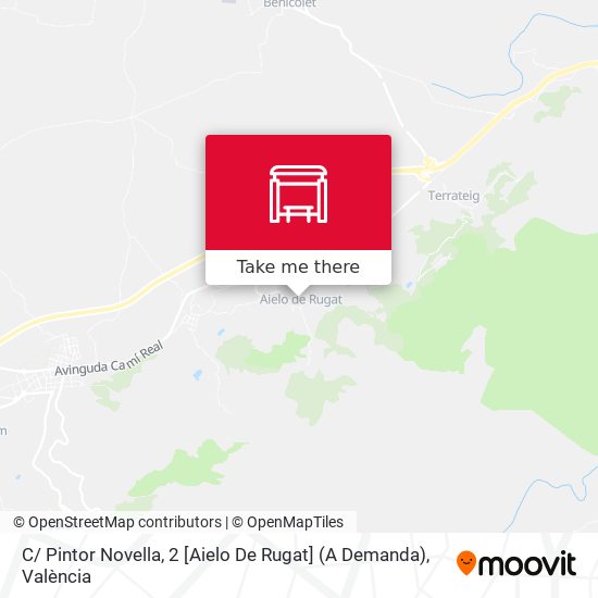 C/ Pintor Novella, 2 [Aielo De Rugat] (A Demanda) map