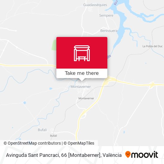 Avinguda Sant Pancraci, 66 [Montaberner] map