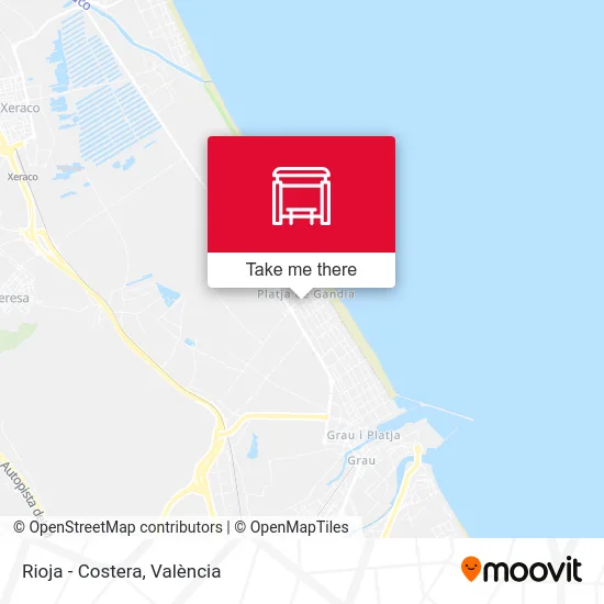 mapa Rioja - Costera