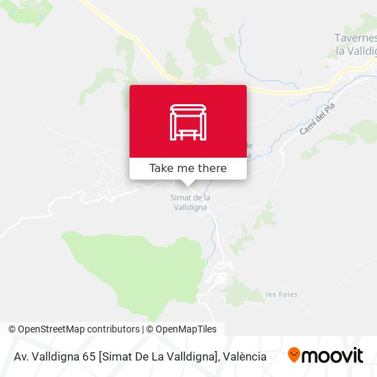 Av. Valldigna 65 [Simat De La Valldigna] map