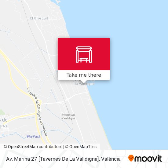 Av. Marina 27 [Tavernes De La Valldigna] map