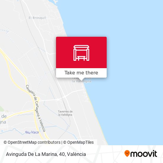 Avinguda De La Marina, 40 map