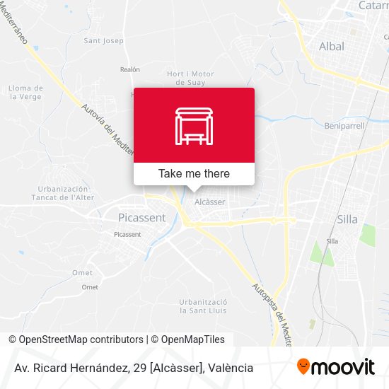 Av. Ricard Hernández, 29 [Alcàsser] map