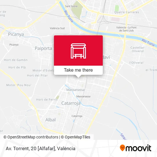 Av. Torrent, 20 [Alfafar] map
