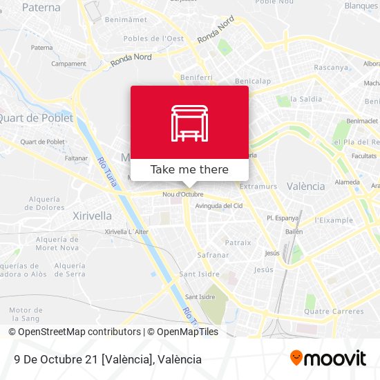 mapa 9 De Octubre 21 [València]