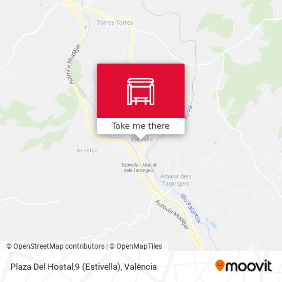 Plaza Del Hostal,9 (Estivella) map