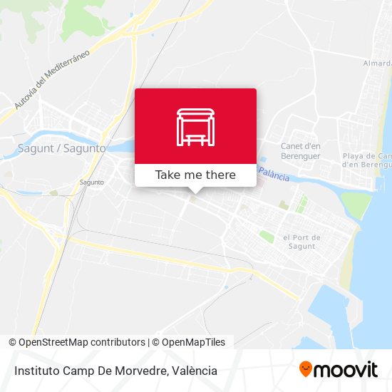 Instituto Camp De Morvedre map