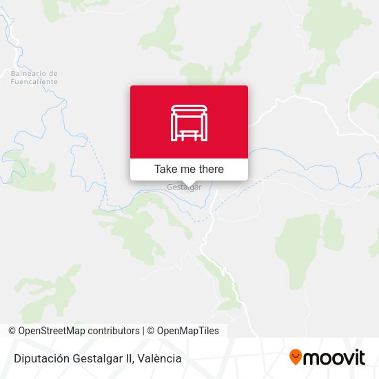 Diputación Gestalgar II map