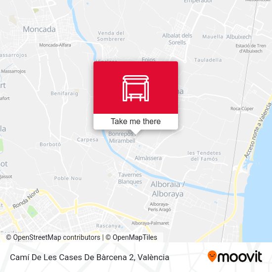 Camí De Les Cases De Bàrcena 2 map