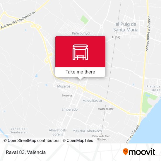 Raval 83 map