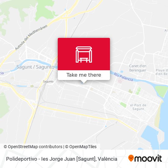 Polideportivo - Ies Jorge Juan [Sagunt] map