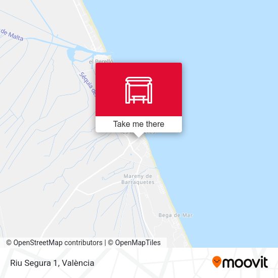 Riu Segura 1 map